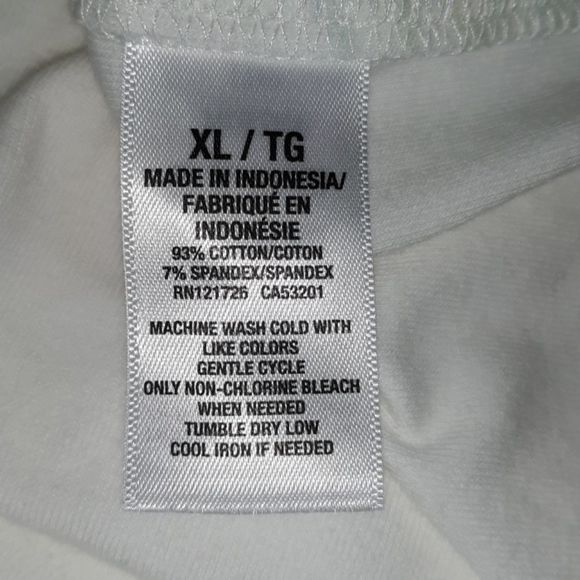 Aeropostale White Cockatoo Bird‎ Midriff Tank Top - Picture 4 of 5